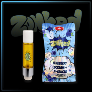 ZONKED! Blueberry Scream-A-Saucer - 1 Gram 510 Cart