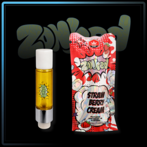 ZONKED! Strawberry Cream - 1 Gram 510 Cart