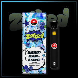 ZONKED! BLUEBERRY SCREAM-A-SAUCER – All In One Vape