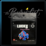 LUCKY EXTRACT EDIBLES - BLUE RAZZ RIPPERS (600 MG)