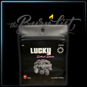 LUCKY EXTRACT EDIBLES - GIGGLY GRAPES (600 MG)
