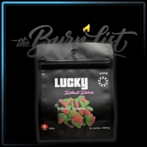 LUCKY EXTRACT EDIBLES - WOBBLIN WATERLEMONS (600 MG)