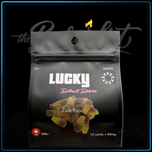 LUCKY EXTRACT EDIBLES - COLA POPS  (600 MG)