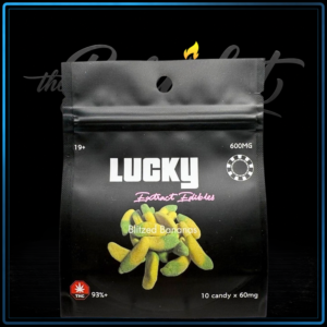 LUCKY EXTRACT EDIBLES - BLITZED BANANAS (600 MG)